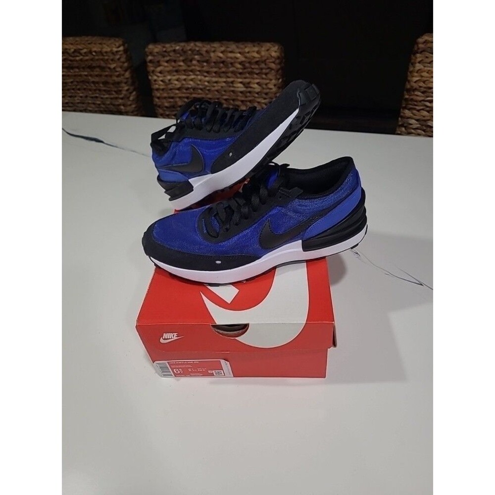Size 6.5Y - Nike Waffle One Racer Blue New In Box. Shelf